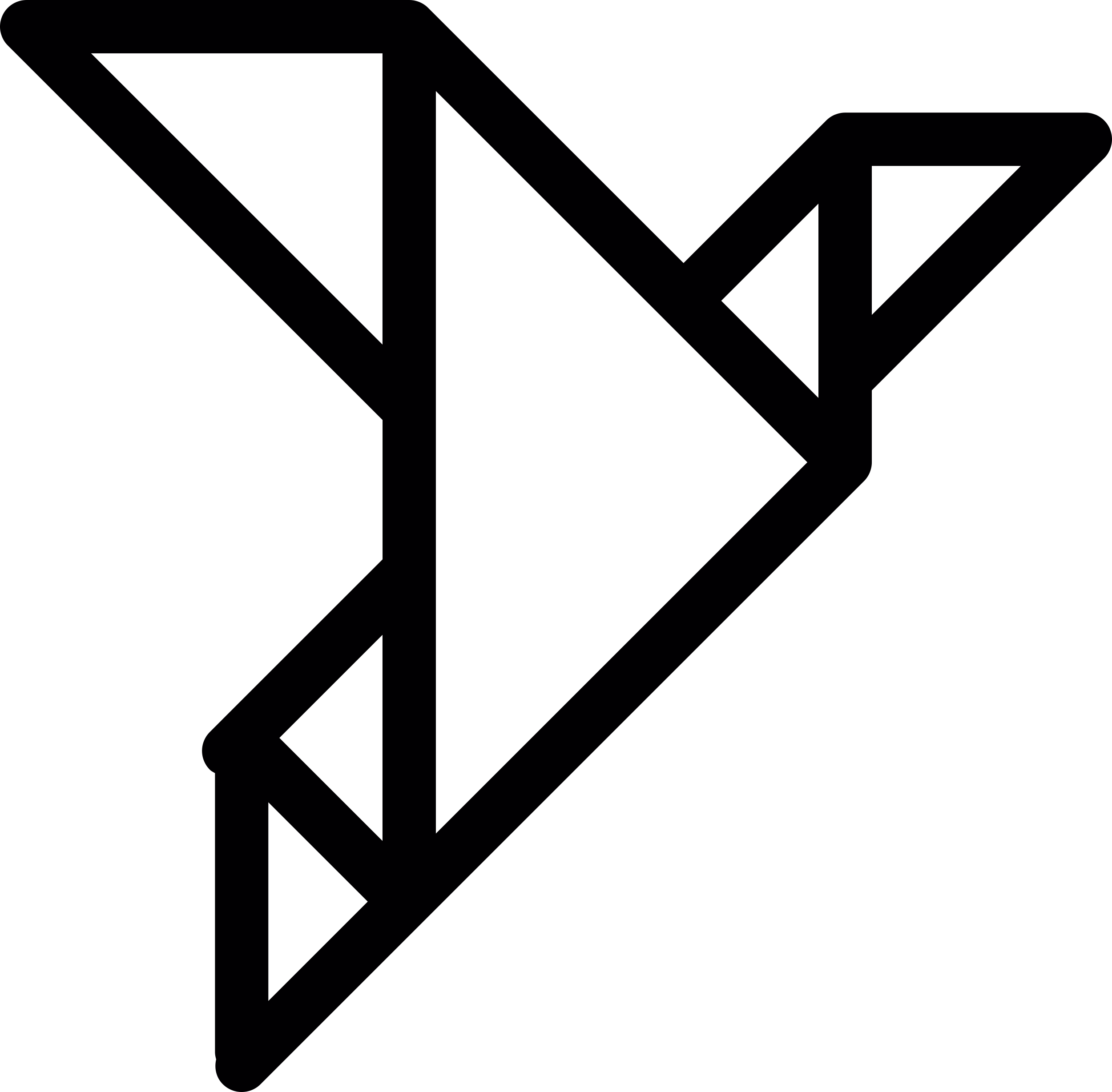 Origami Bird Contour Svg Vector Free Vectors